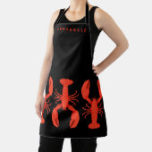 Lobster Lover Personalize Apron Schort (Insitu)