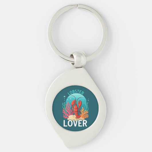 Lobster Lover Sleutelhanger (Voorkant)