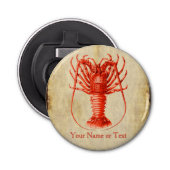 Lobster Lover stijl Magnetic Bottle Opener (Voorkant)