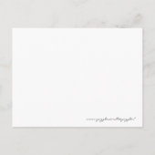 Lobster Lovers-uitnodiging Uitnodiging Briefkaart (Achterkant)