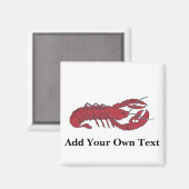  Lobster Magneet (Voorkant / Achterkant)