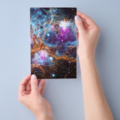 Lobster Nebula - Cosmic Winter Wonderland Flyer (Hand)