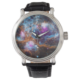 Lobster Nebula - Cosmic Winter Wonderland Horloge