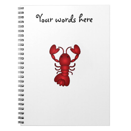 Lobster Notitieboek (Voorkant)