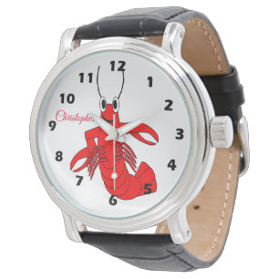 Lobster-ontwerp Horloge