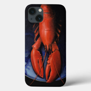 Lobster op Bord Tiffany iPhone 13 Hoesje