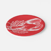  Lobster Papieren Bordje (Gekanteld)