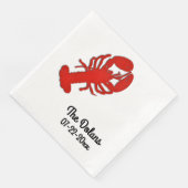 Lobster persoonlijk servet (Hoek)
