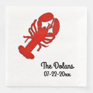 Lobster persoonlijk servet