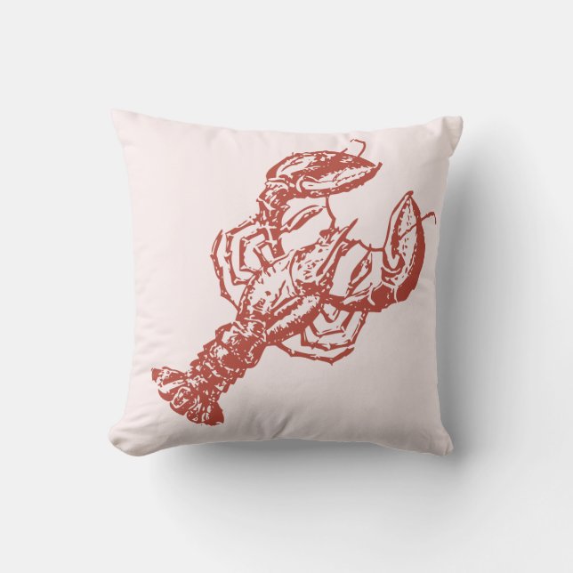Lobster Pillow Kussen (Voorkant)