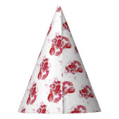 Lobster Print Feesthoedjes (Achterkant)