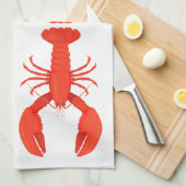 Lobster Quartet Kitchen Towel Theedoek (Quarter Fold)