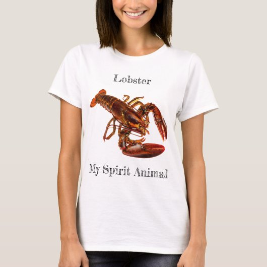 Lobster Spirit Animal T-shirt (Voorkant)