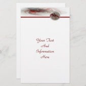 Lobster Stationery Briefpapier (Voorkant / Achterkant)