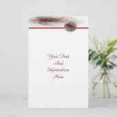 Lobster Stationery Briefpapier (Staand voorkant)