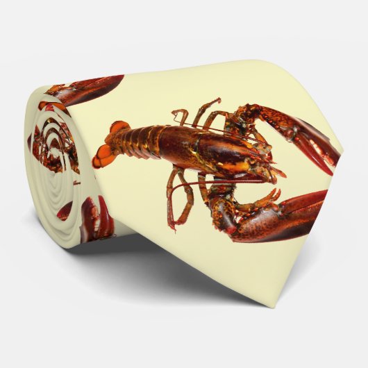 Lobster-Stropdas Stropdas (Opgerold)