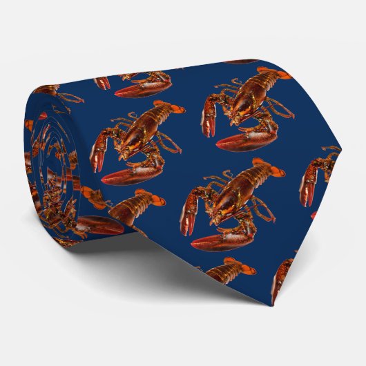 Lobster-Stropdas Stropdas (Opgerold)