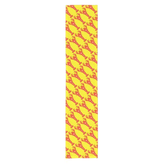 Lobster Table Runner Korte Tafelloper (Voorkant)