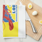 LOBSTER THEEDOEK (Quarter Fold)