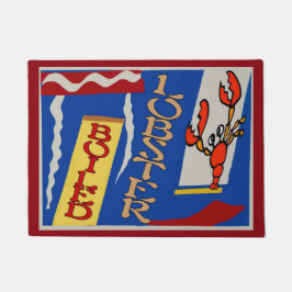 Lobster voegt naam of adres toe deurmat