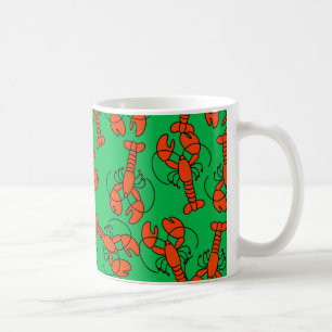 Lobster Wallpaper Koffiemok