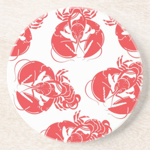 lobster zandsteen onderzetter