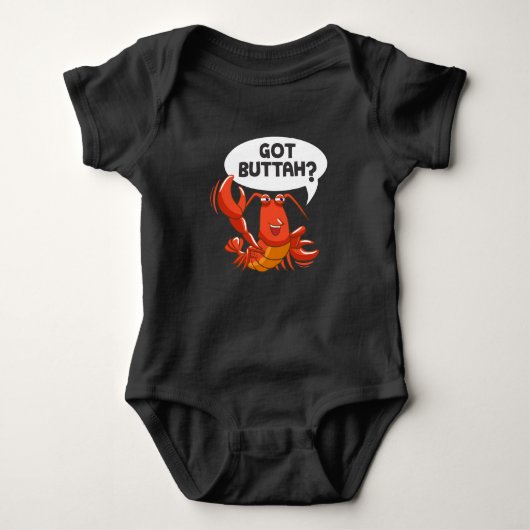 Lobster Zee Food Lover got Buttah Romper (Voorkant)