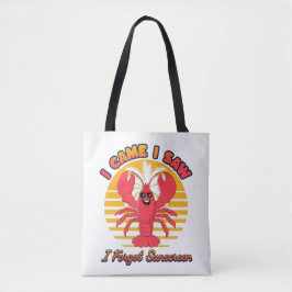 Lobster Zonnebrand - Ik Kwam Ik Zag Ik Vergat Zonn Draagtas