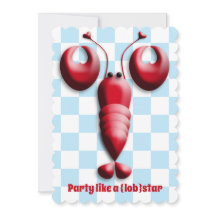 Lobsterfest Lobsterbake Cute Red Lobster Heart