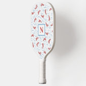 Lobstergolf patroon monogram pickleball paddle (Links)