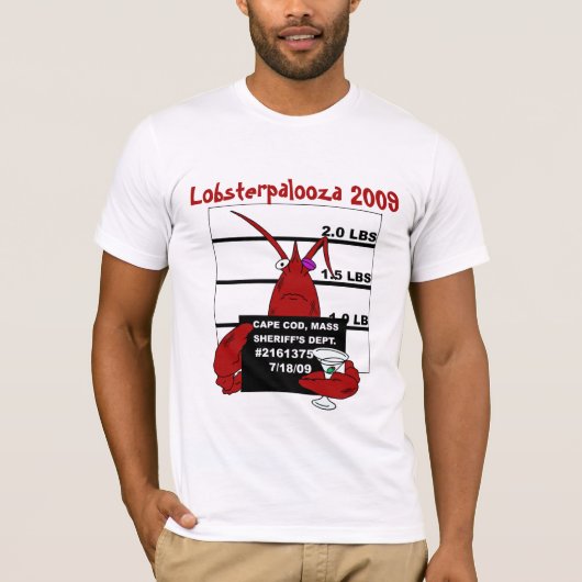 Lobsterpalooza 2009 t-shirt (Voorkant)