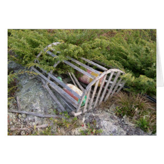 Lobsterpot en knollen, Maine, Verenigde Staten van