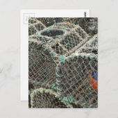 Lobsterpotten Briefkaart (Voorkant / Achterkant)