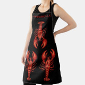 Lobsters personaliseren grote pron schort (Insitu)