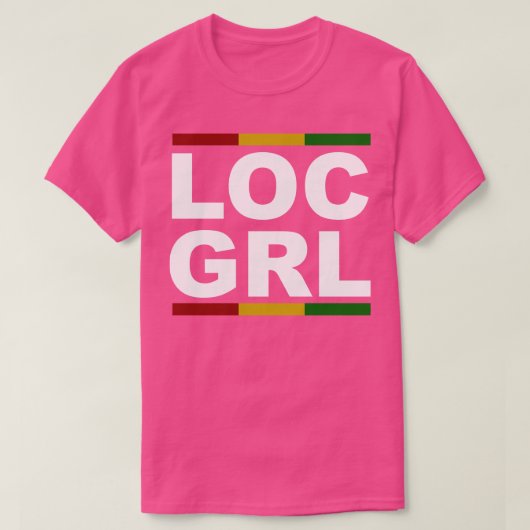 LOC Locs Dreadlocks T-shirt (Design voorkant)