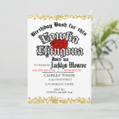 Loca Chingona Chola Invitation à la fête d'anniver (Debout devant)