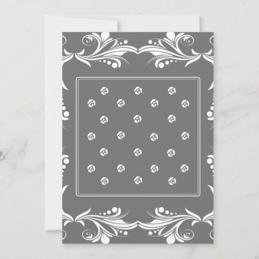 Loca Chingona Chola uitnodiging voor verjaardagsfe (Achterkant)