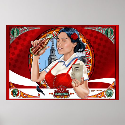 Loca Cola 28 x 20 inch, Value Poster Paper (Matte) (Voorkant)