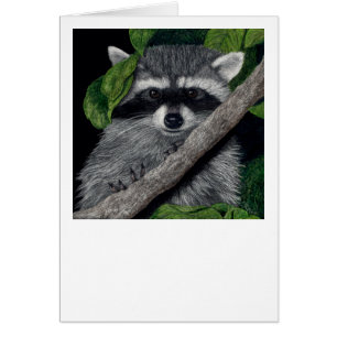 "Local Bandit" Raccoon Kaart