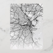 Localisateur d'amour de Boston | Thème carte de la (Verso)