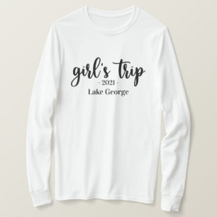 Locatie en jaar van de reis van het Manuscript Mei T-shirt