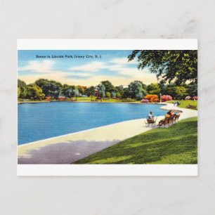 Locatie: Lincoln Park, Jersey City, New Jersey Briefkaart