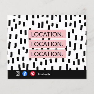 Locatie Locatie Locatie Vastgoedkaart Flyer