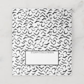 Locatiekaarten voor Halloween Name (Buitenkant ongevouwen)