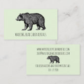 Location de cabines Cartes de visite (Devant / Derrière)