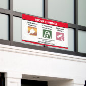 Location de nom commercial signature bannière pers (Bâtiment extérieur)