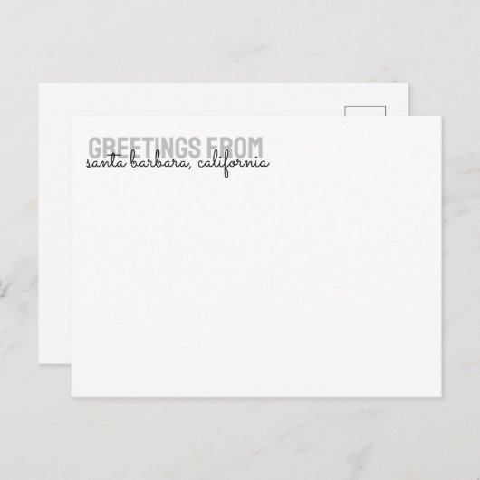 Location Parapluie Plage - Carte postale (Devant / Derrière)