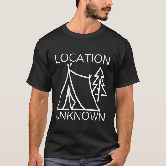 Location Unknown T-shirt (Voorkant)