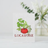 Locavore Briefkaart (Staand voorkant)