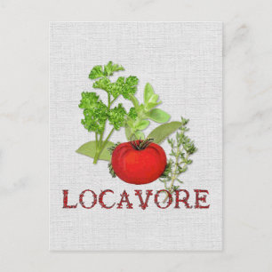 Locavore Briefkaart